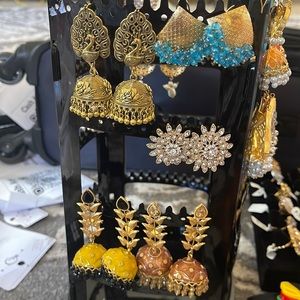 Different style and designed earrings